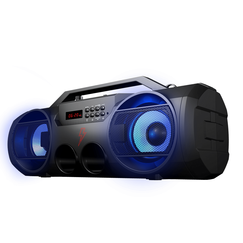 Портативная акустика Урал Молния 280, 28 Вт, USB, Bluetooth
