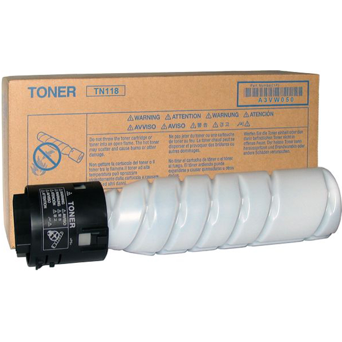 

Картридж лазерный Konica Minolta TN-118/A3VW050, черный, 12000 страниц, оригинальный для Konica Minolta bizhub 215/226, TN-118