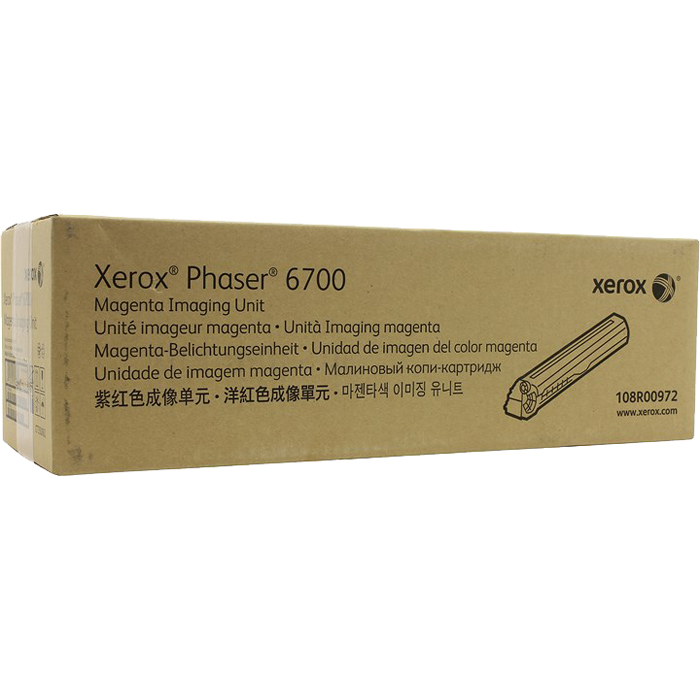 

Драм-картридж (фотобарабан) Xerox 108R00972, 50000, оригинальный, для Xerox Phaser 6700, 108R00972