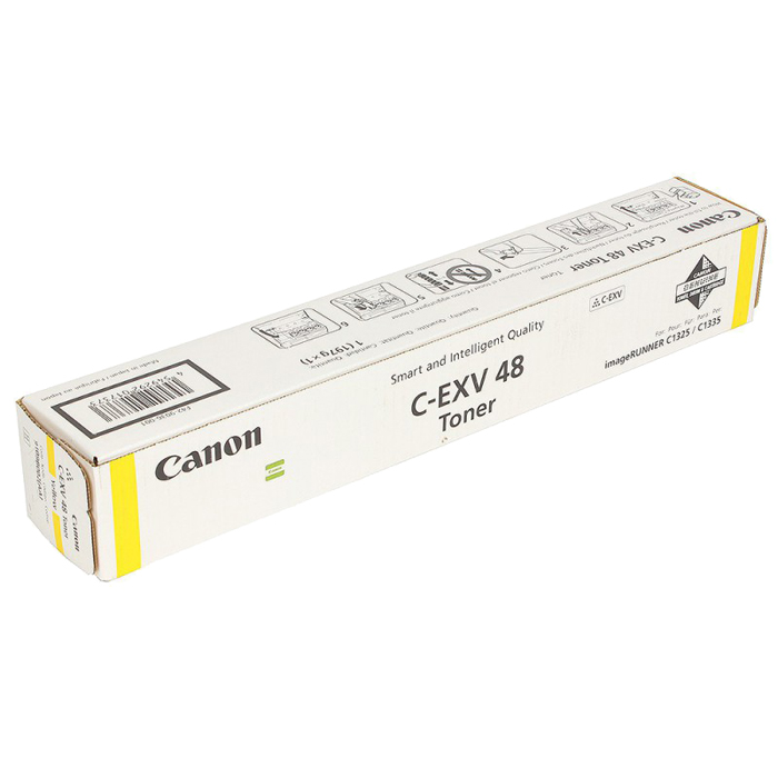 

Картридж лазерный Canon C-EXV48Y/9109B002, желтый, 11500 страниц, оригинальный для Canon imageRunner C1325 / C1335, C-EXV48Y