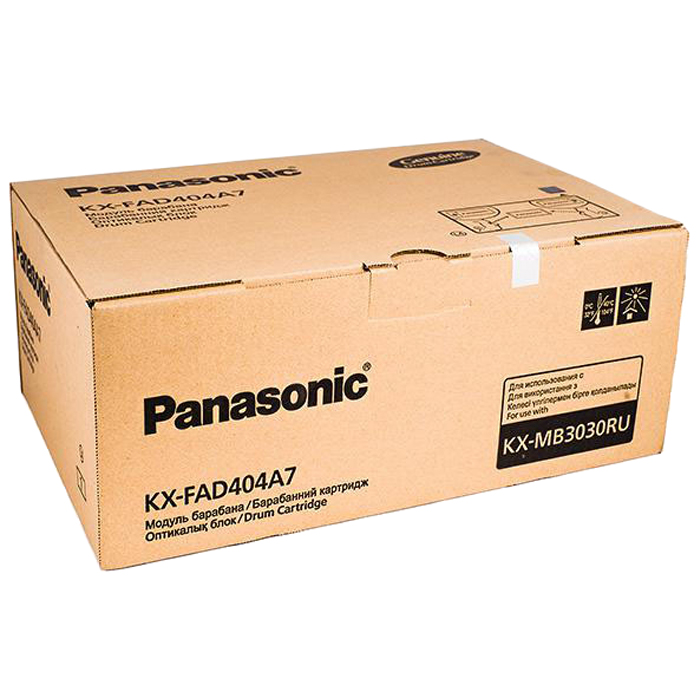 

Драм-картридж (фотобарабан) Panasonic KX-FAD404A7, 20000, оригинальный, для Panasonic KX -MB3030, KX-FAD404A7