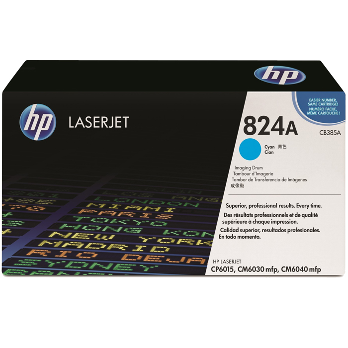 

Драм-картридж (фотобарабан) HP HP 824A/CB385A, голубой, 23000 страниц, оригинальный, для CLJ CM6030 / M6030f / M6040 / M6040f / CP6015dn / CP6015n / CP6015xh, HP 824A