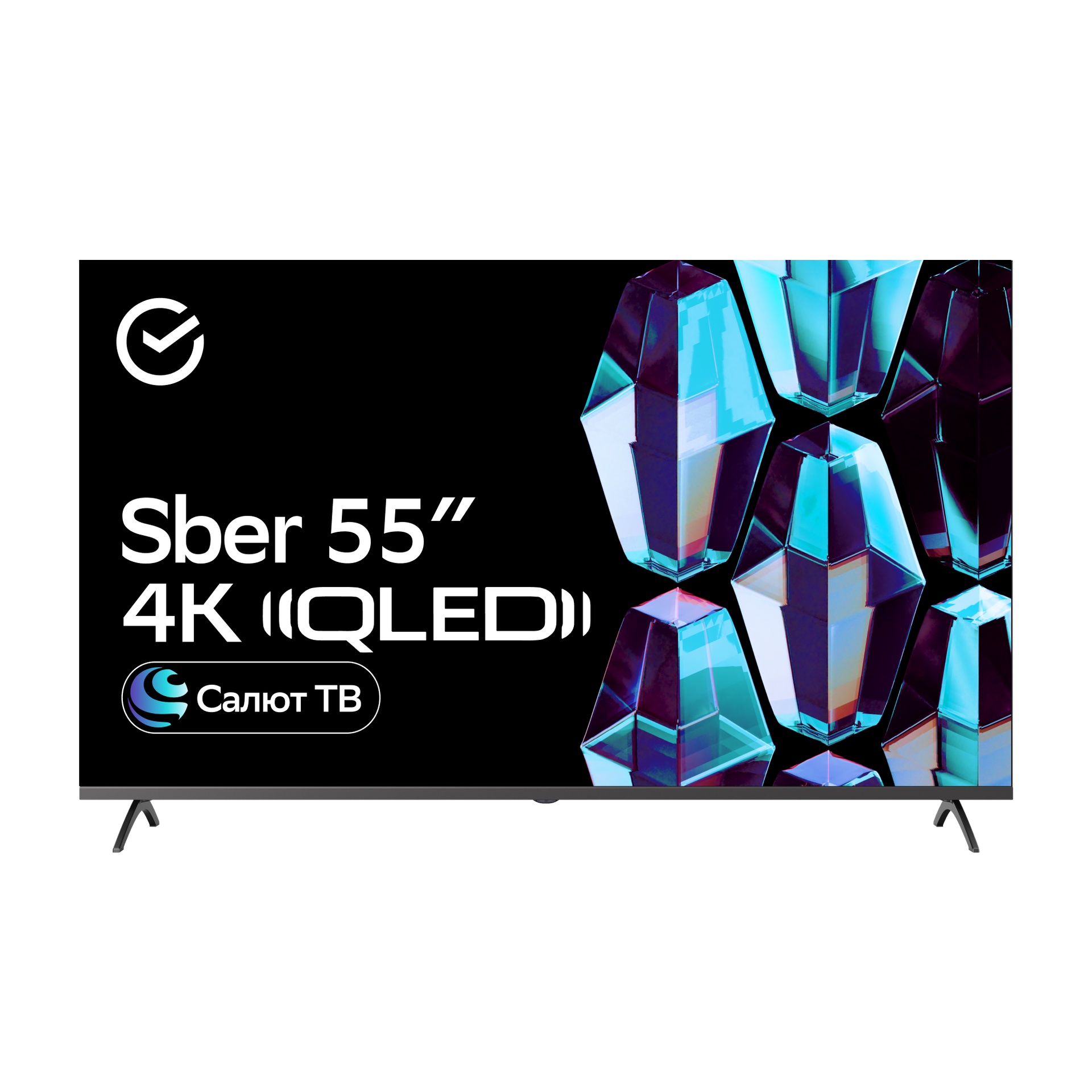 

Телевизор 55" Sber SDX-55UQ5235, 3840x2160, DVB-T /T2 /C, HDMIx3, USB, WiFi, Smart TV, титан (SDX-55UQ5235), SDX-55UQ5235