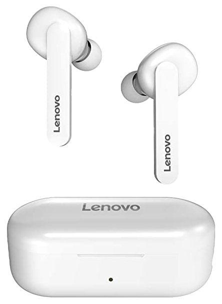 Наушники TWS Lenovo HT28, белый (HT28) б/у, отказ от покупки, следы эксплуатации, полный комплект