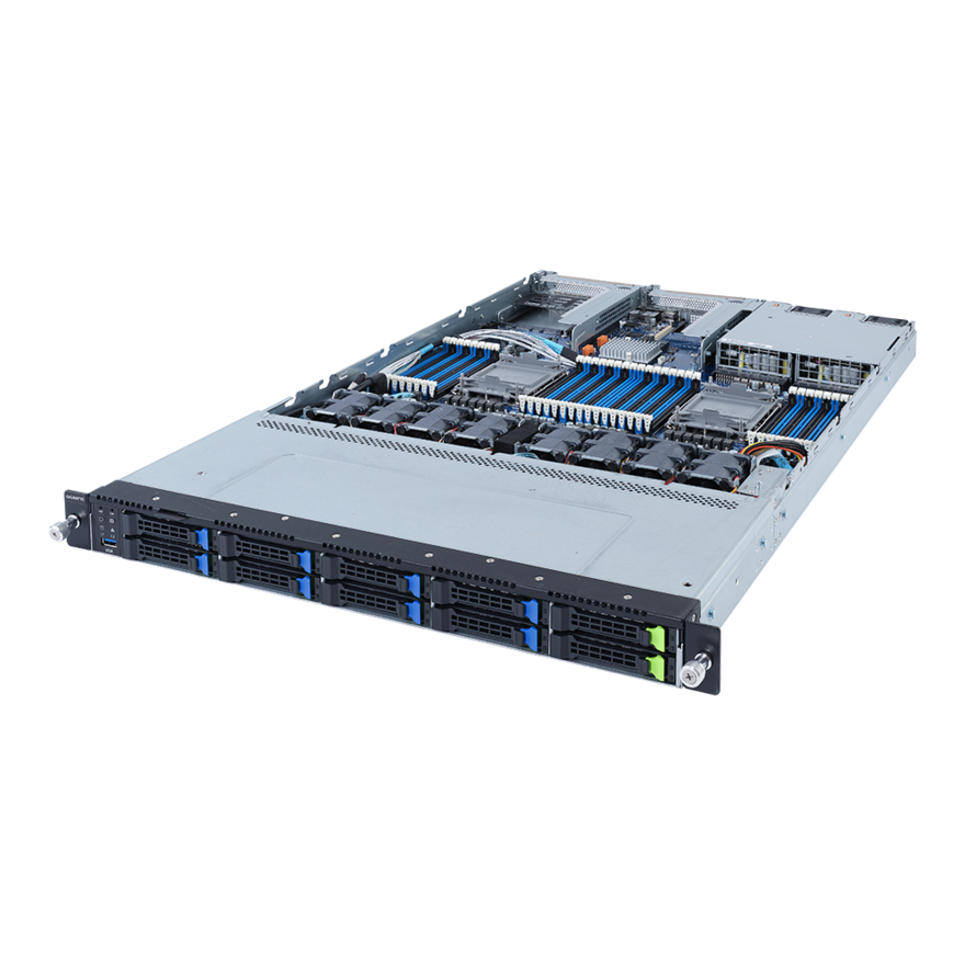 Сервер Mastero Pro SRV-1U, 1 x Intel Xeon Gold 6348, 1 x 64Gb RAM (SRV-1U-GB-6348-64-2x480)