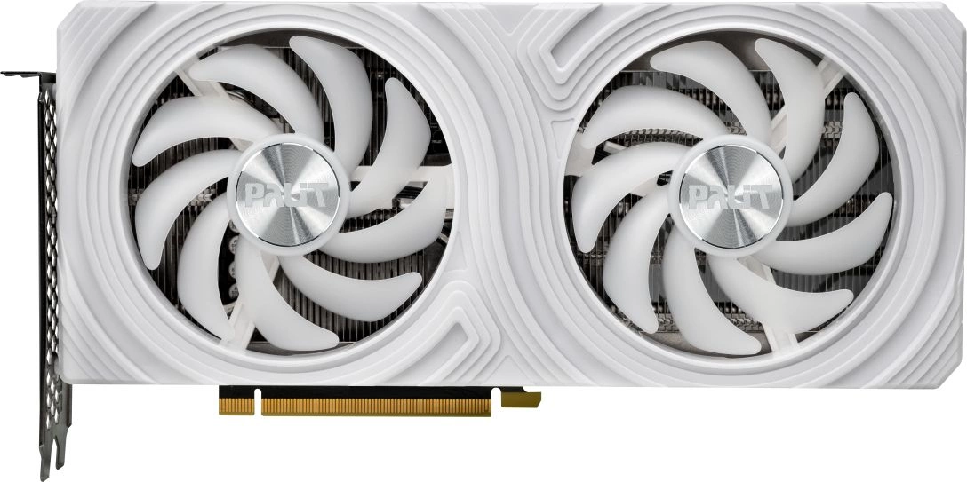 Видеокарта Palit NVIDIA GeForce RTX 4070 White OC, 12Gb GDDR6