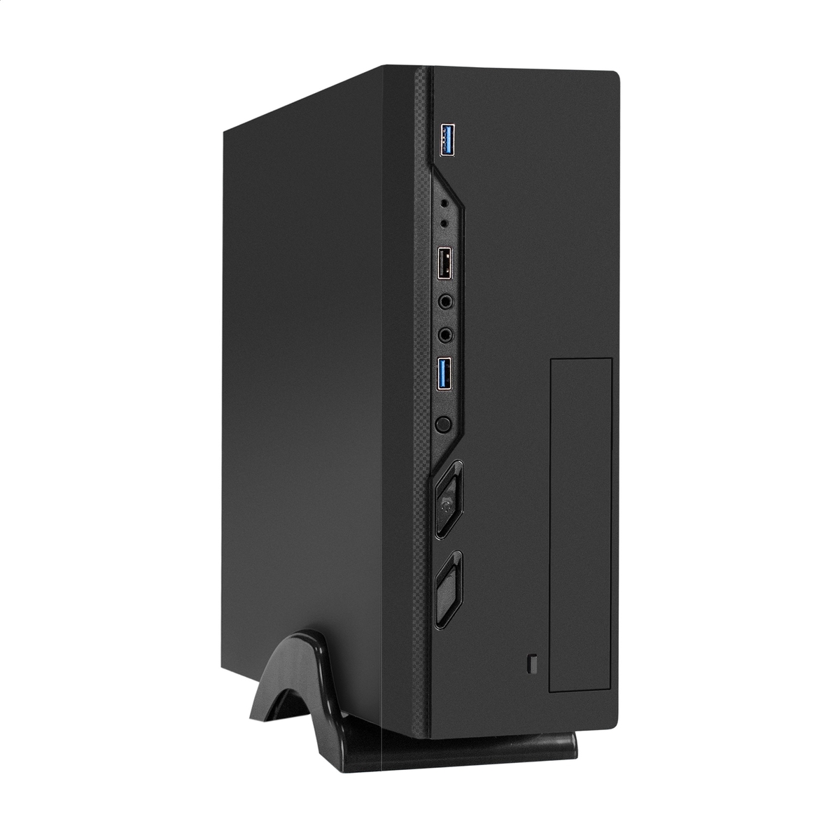 

Корпус ExeGate MI-208U2-M350, mATX, Slim-Desktop, 2xUSB 3.0, черный, 350 Вт (EX296295RUS), MI-208U2-M350