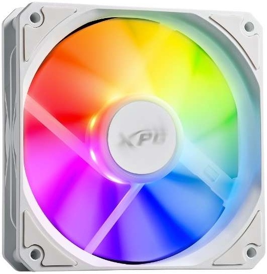 

Вентилятор XPG VENTO R 120 ARGB PWM, 120 мм, 1600rpm, 32 дБ, 4-pin PWM, 1шт, белый, ARGB подсветка (VENTOR120ARGBPWM-WHCWW), VENTO R 120 ARGB PWM