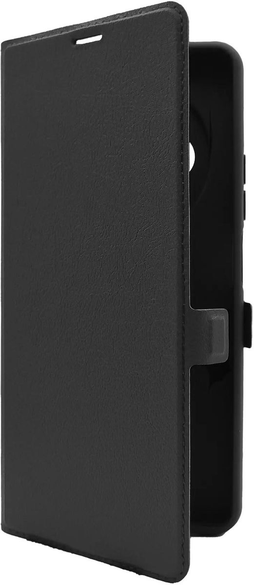 

Чехол-книжка BoraSCO для смартфона Xiaomi Redmi 14C 4G, искусственная кожа/микрофибра, черный (73699)
