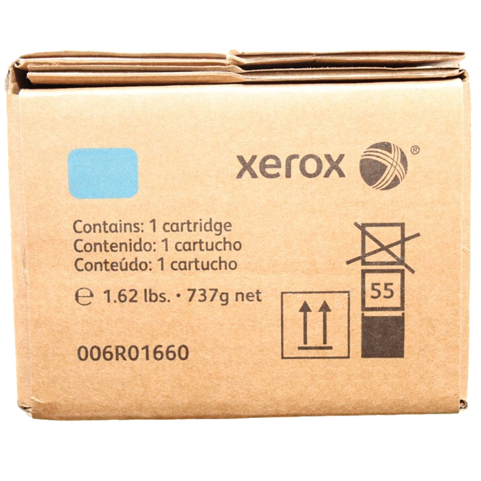 

Картридж лазерный Xerox 006R01660, голубой, 34000 страниц, оригинальный для Xerox Color C60 / C70, 006R01660
