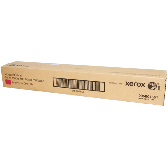 

Картридж лазерный Xerox 006R01661, пурпурный, 32000 страниц, оригинальный для Xerox Color C60 / C70, 006R01661