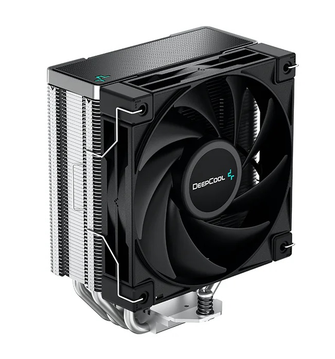 

Кулер для процессора DeepCool AK400 для Socket/115x/1200/1700/1851/AM4/AM5, 120 мм, 1850rpm, 29 дБА, 220 Вт, 4-pin PWM, Al+Cu (R-AK400-BKNNMN-G-1), AK400