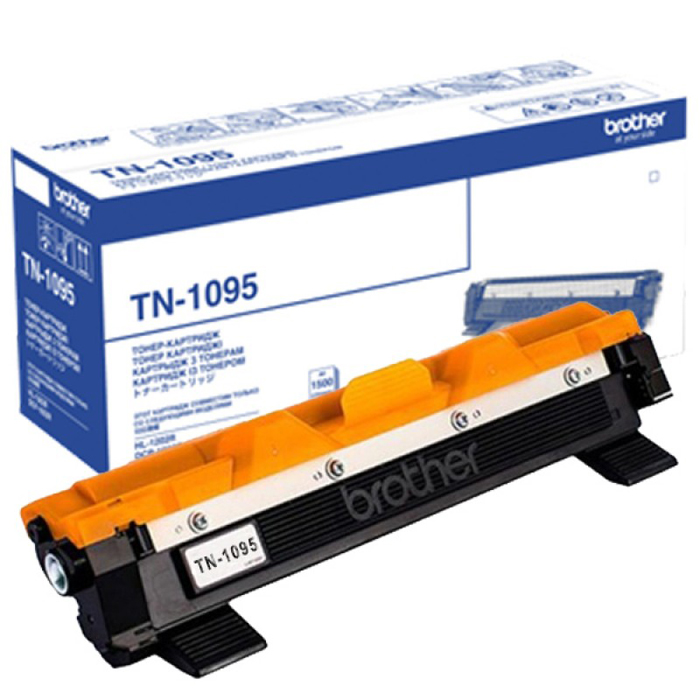 

Картридж лазерный Brother TN1095, черный, 1500 страниц, оригинальный для Brother HL-1202R/DCP-1602R, TN1095