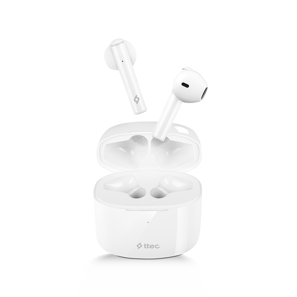 

Наушники TWS Ttec AirBeat Lite 2, белый (2KM137B), AirBeat Lite 2