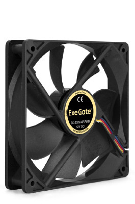 

Вентилятор ExeGate ExtraSilent ES12025S3P, 120 мм, 1300rpm, 22 дБ, 3-pin, 1шт, черный (EX297053RUS), ES12025S3P