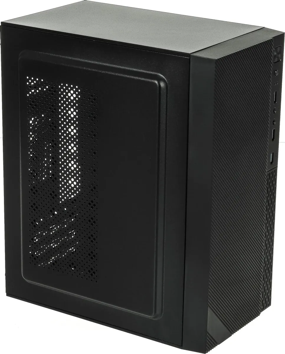 

Корпус ACCORD ACC-263B, mATX, Mini-Tower, USB 3.0, черный, без БП (ACC-263B), ACC-263B