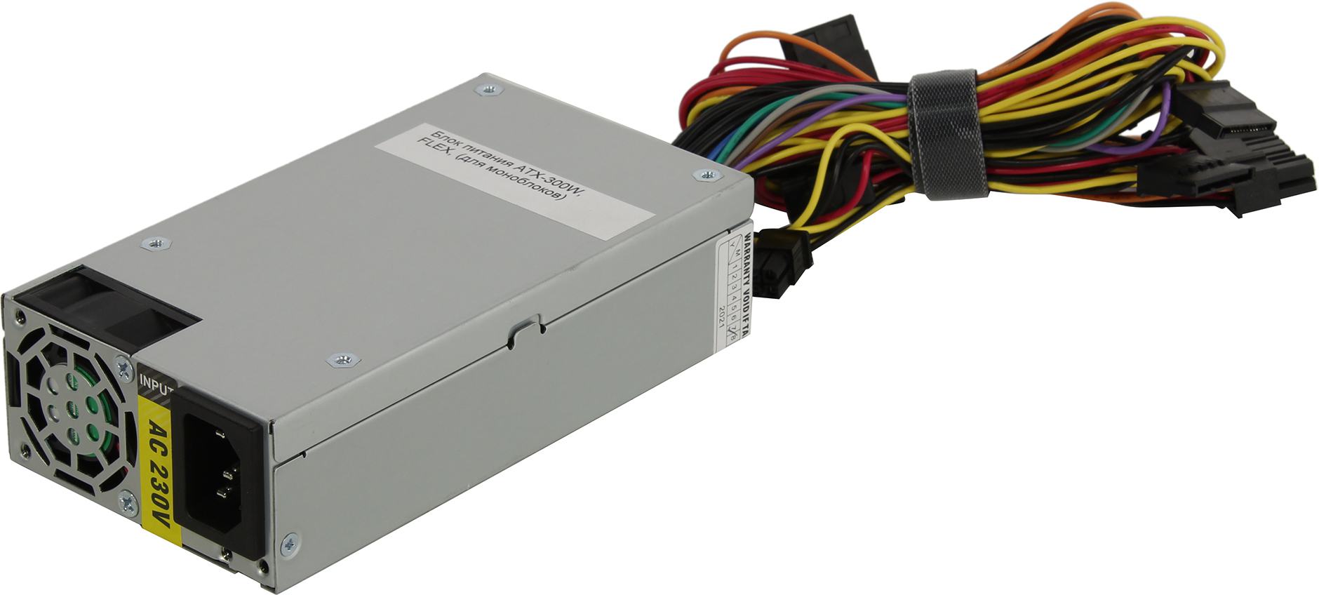 

Блок питания 300 Вт FlexATX PowerCool, 40 мм, Bulk (OEM) (ATX-300W FLEX)