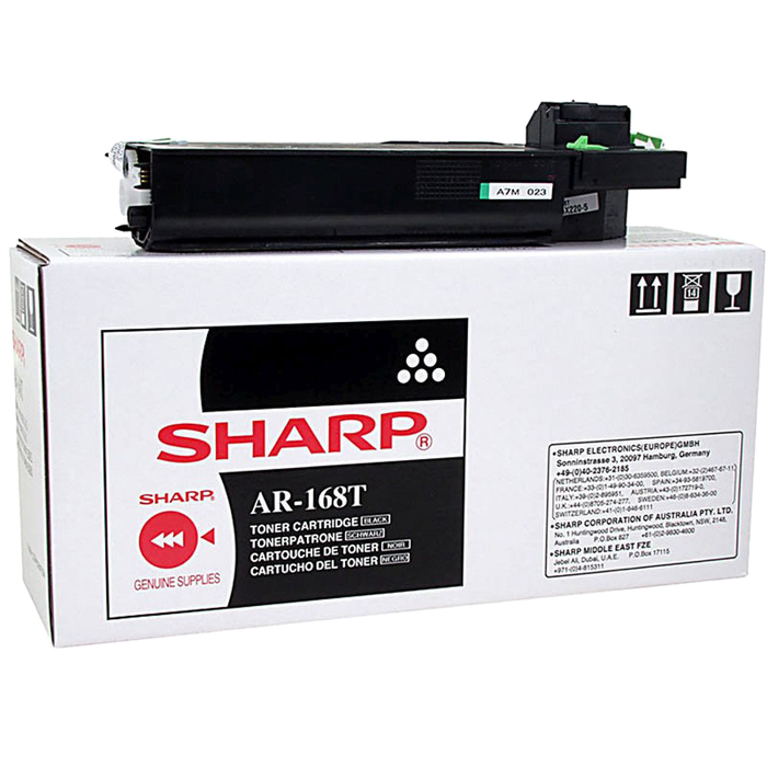 Картридж лазерный SHARP AR168T/AR168LT/AR168T, черный