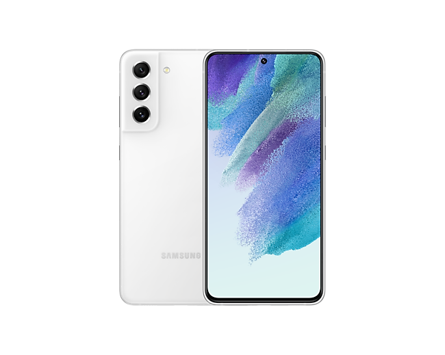 

Смартфон Samsung Galaxy S21 FE, 6.4" 2340x1080 Dynamic AMOLED 2X, Qualcomm Snapdragon 888, 8Gb RAM, 128Gb, 3G/4G/5G, NFC, Wi-Fi, BT, 3xCam, 2-Sim, 4500 мА⋅ч, USB Type-C, Android 12, белый (SM-G990BZW2TUR), Galaxy S21 FE