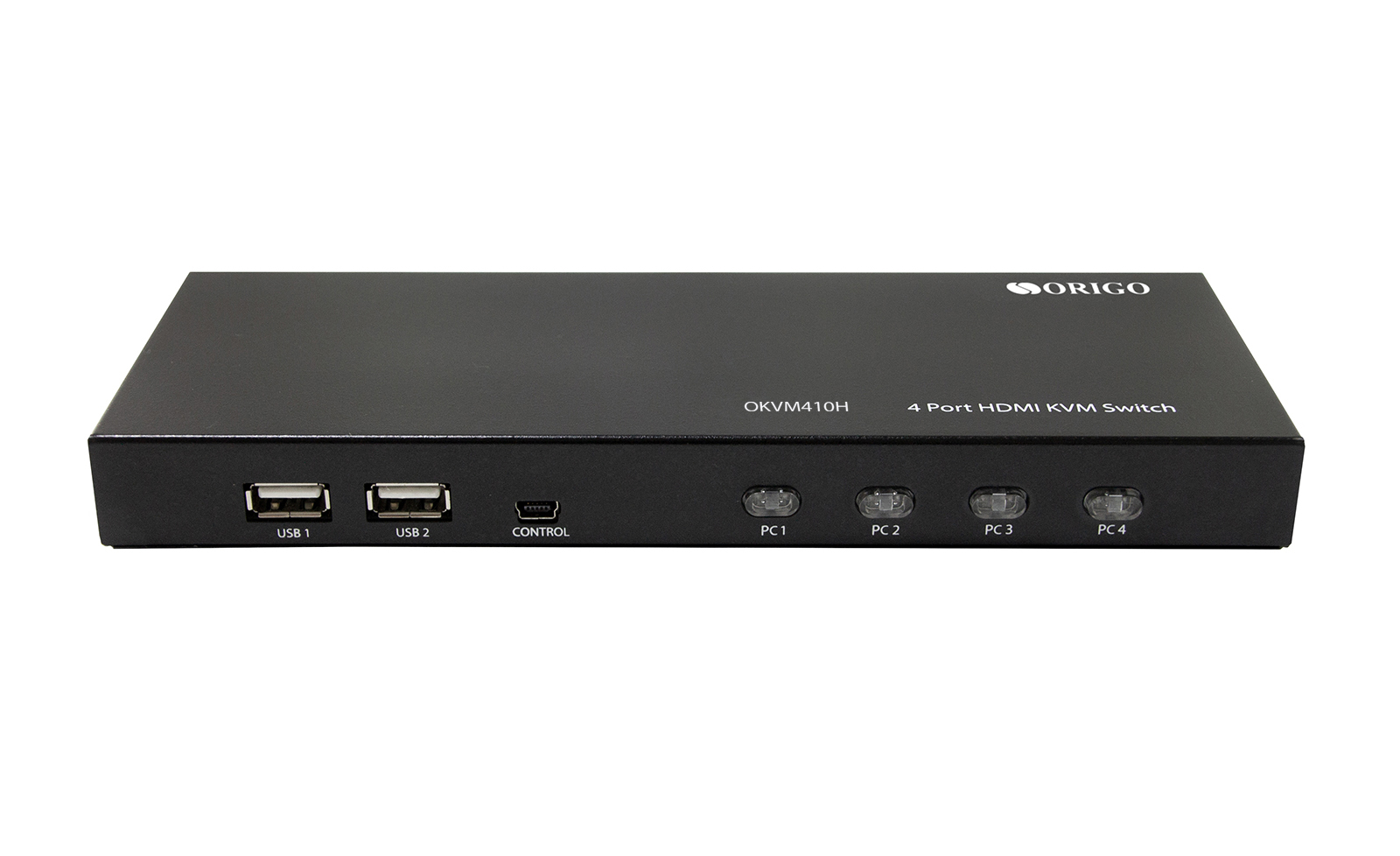 

Переключатель KVM (КВМ) Origo OKVM410H/A1A, 4-ПК, HDMI до 4096x2160, клавиатура USB, мышь USB (OKVM410H/A1A) (Аналог D-Link DKVM-410H/A1A), OKVM410H