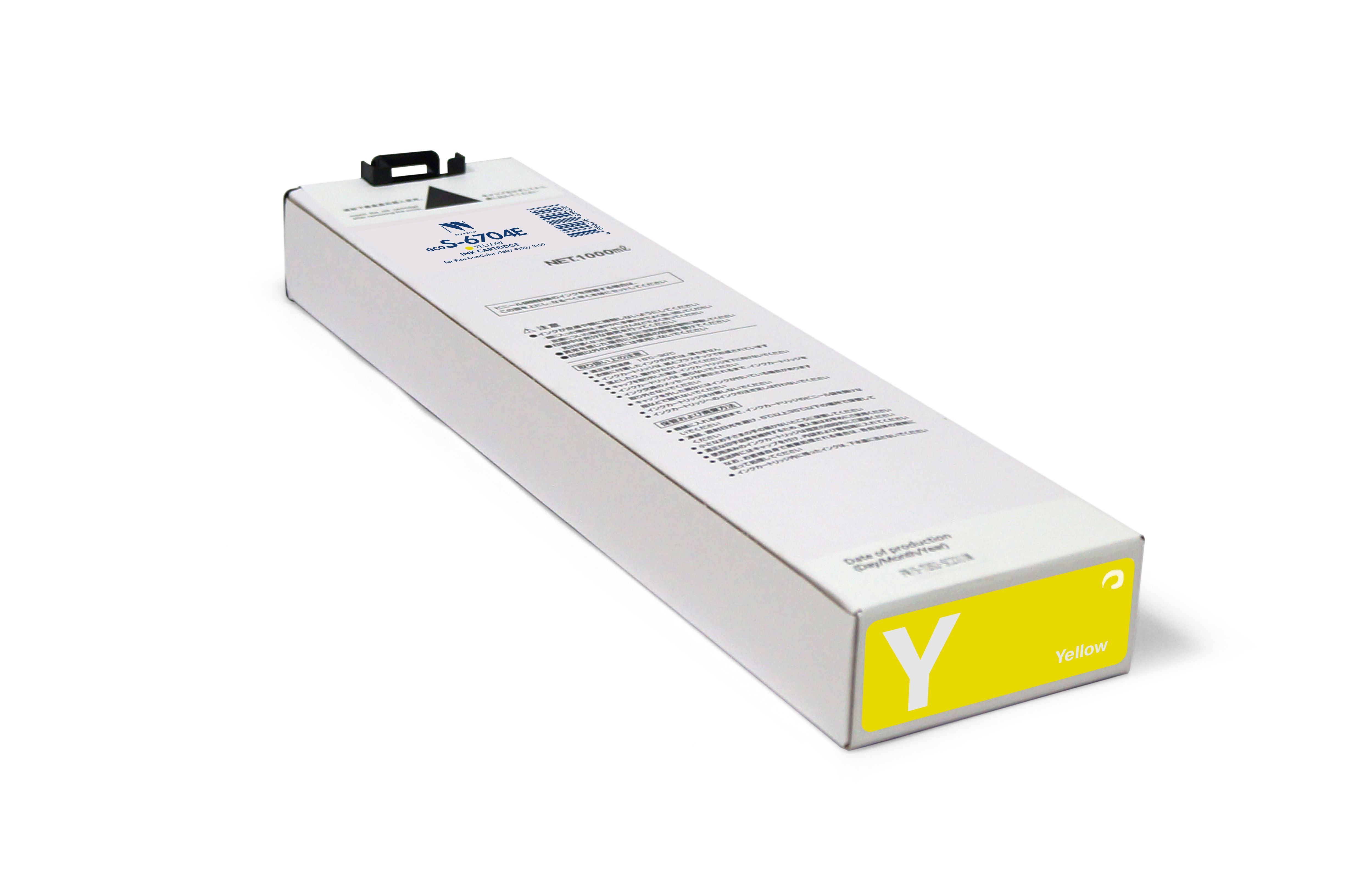

Картридж струйный NV Print NV-S-6704E (S-6704E), желтый, совместимый, 1 л, для Riso ComColor 7150/ComColor 9150/ComColor 3150