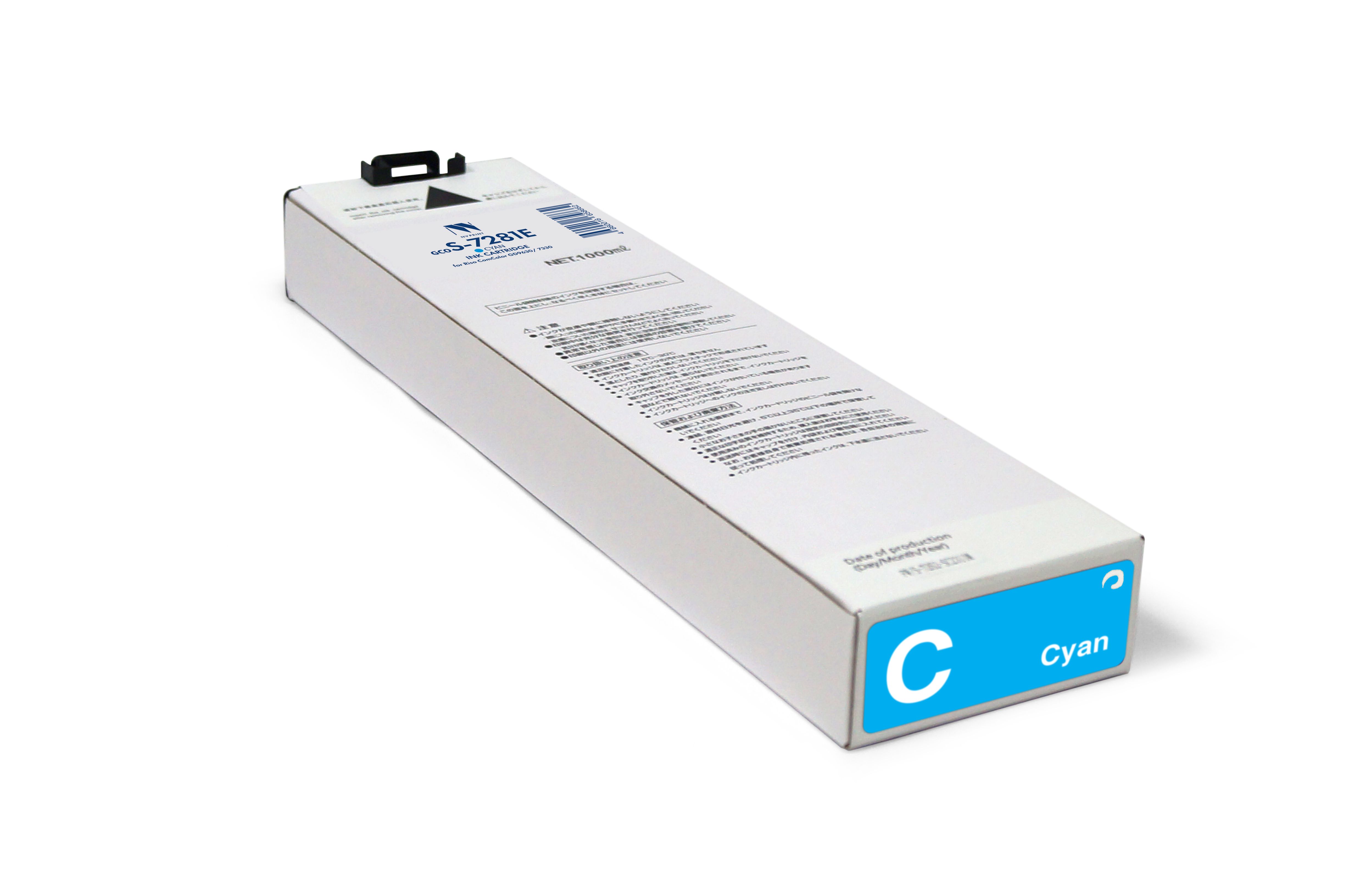 

Картридж струйный NV Print NV-S-7281E (S-7281E), голубой, совместимый, для Riso ComColor GD9630/ComColor GD7330