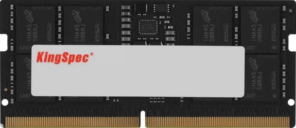 

Память DDR5 SODIMM 16Gb, 5200MHz, CL40, 1.1V, KingSpec (KS5200D5N11016G) Retail, KS5200D5N11016G