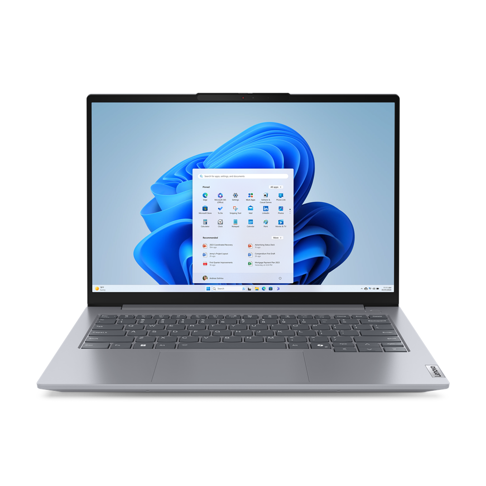 

Ноутбук Lenovo ThinkBook 14 G7 14" IPS 1920x1200, Intel Core Ultra 7 155H 1.4 ГГц, 16Gb RAM, 512Gb SSD, W11Pro, серый (21MR004BRU)