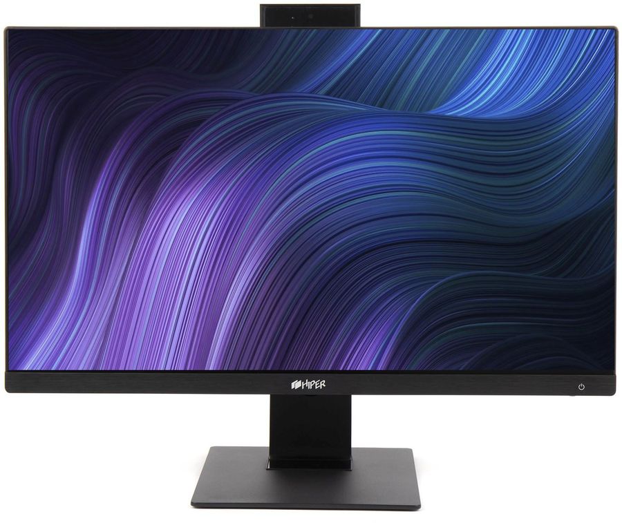 

Моноблок HIPER V6 23.8" 1920x1080, Intel Core i3-14100 3.5 ГГц, 8Gb RAM, 256Gb SSD, Intel UHD Graphics, WiFi, BT, Cam, W11Pro, черный, клавиатура, мышь (V6-i3141R8N2H6FBI6EPBMKWP)