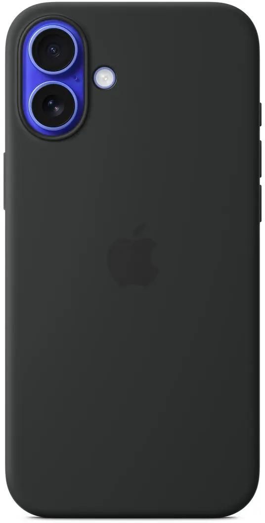 Чехол-накладка Apple Silicone Case with MagSafe для смартфона Apple iPhone 16 Plus, черный