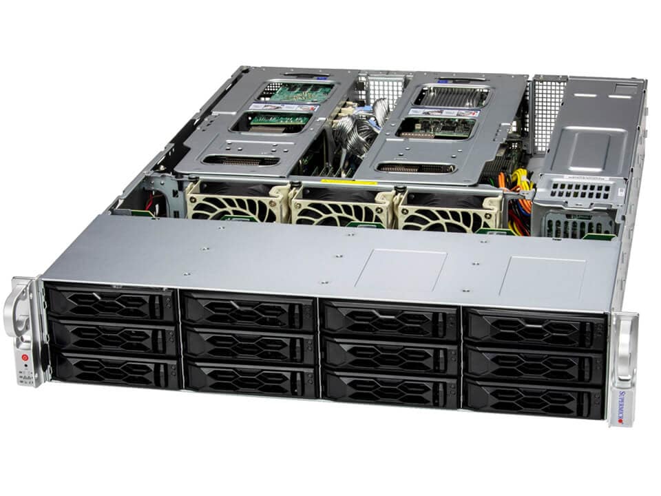 

Серверная платформа SuperMicro 621C-TN12R, 2xSocket4677, 16xDDR5, 12x2.5/3.5 HDD HS, 2xM.2-PCI-E, 2x10G SFP+, IPMI, Redundant 2x1200 Вт, 2U (SYS-621C-TN12R), 621C-TN12R