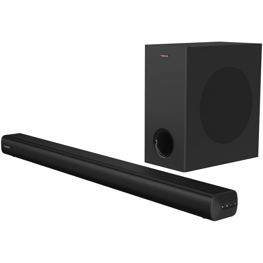 

Саундбар 2.1 Nakamichi ARES 210, 120 Вт, USB, Bluetooth, черный (NAK-210), ARES 210