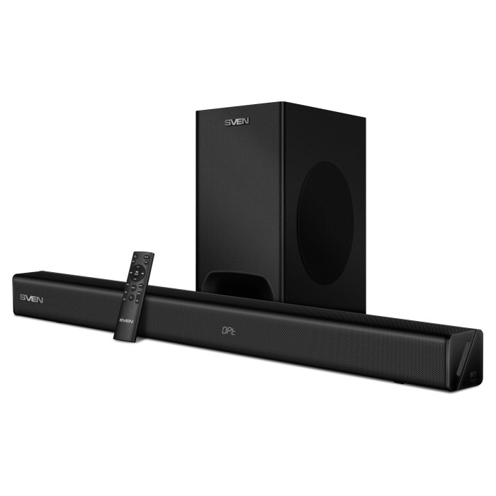 

Саундбар 2.1 SVEN SB-2400DD, 400 Вт, USB, Bluetooth, черный (SV-022242), SB-2400DD