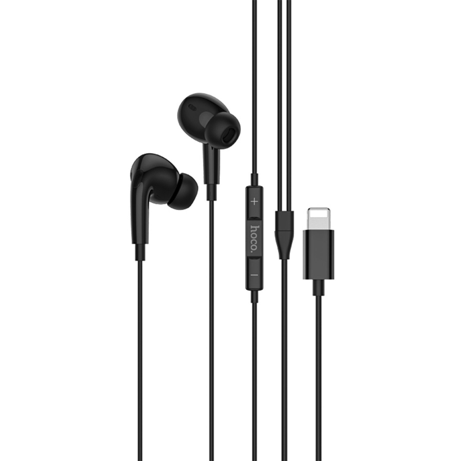 

Проводная гарнитура Hoco M111 pro, Lightning, черный, M111 pro