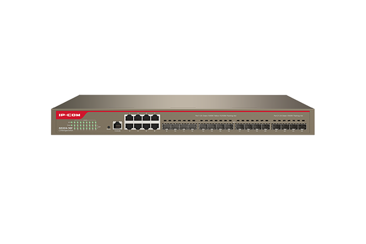 

Коммутатор IP-Com G5324-16F, управляемый, кол-во портов: 8x1 Гбит/с, кол-во SFP/uplink: SFP 16x1 Гбит/с, установка в стойку (G5324-16F), G5324-16F