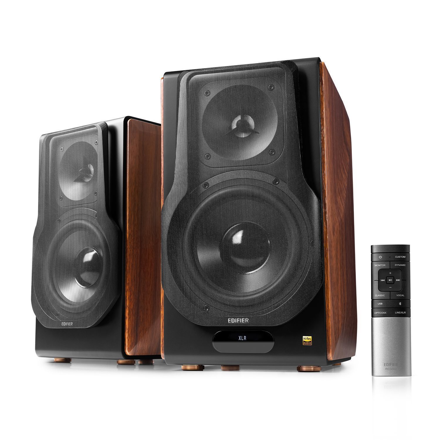 

Акустика 2.0 Edifier S3000MKII, 256 Вт, AUX, USB, Bluetooth, коричневый, S3000MKII