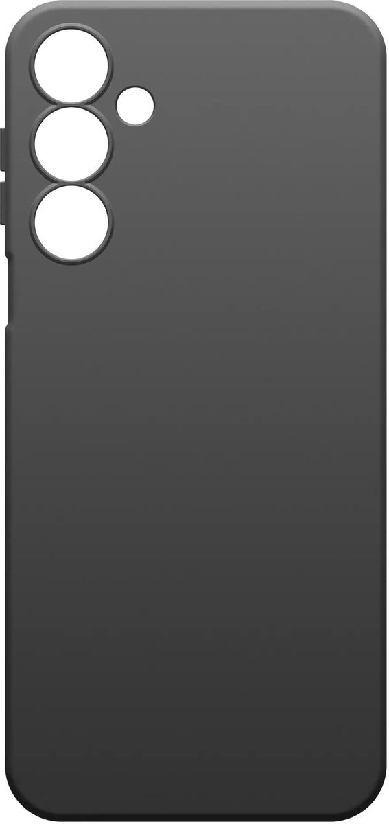 

Чехол-накладка BoraSCO для смартфона Samsung Galaxy A16, силикон, черный (73841)
