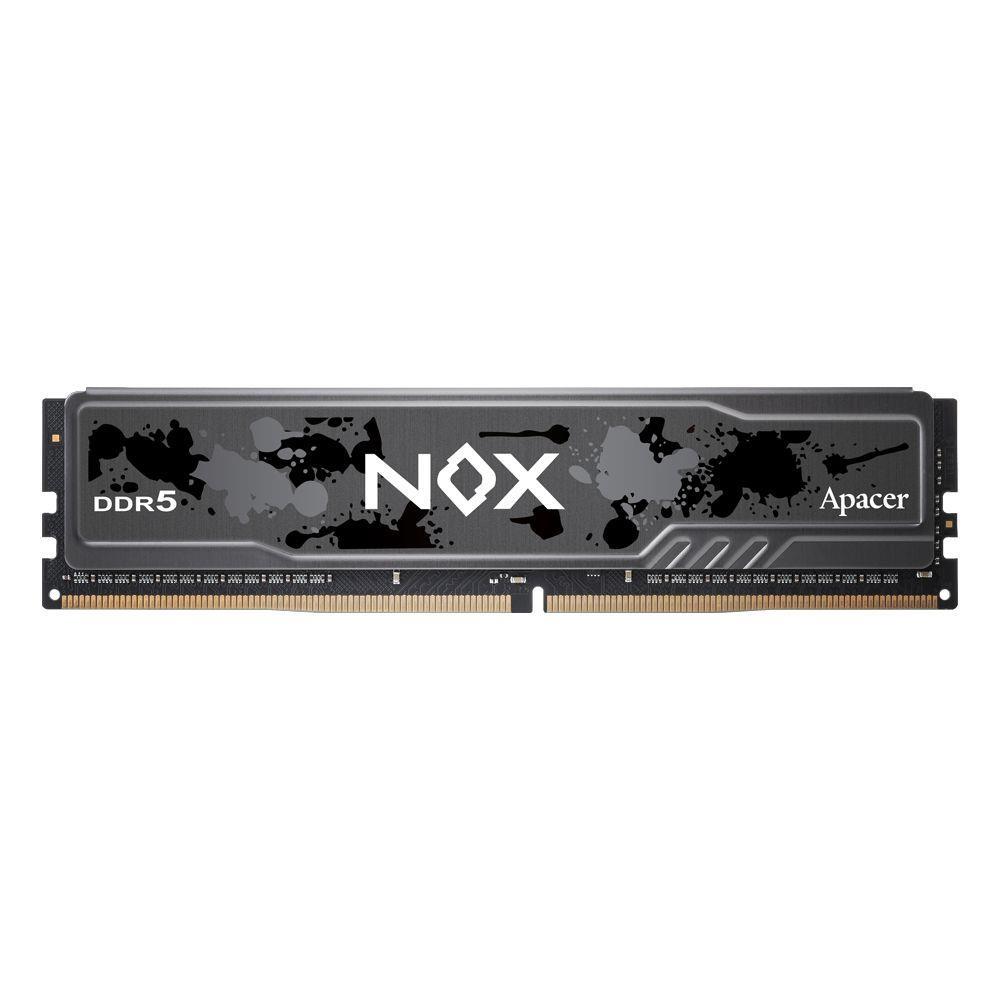 

Память DDR5 DIMM 16Gb, 6200MHz, CL40, 1.35V, Apacer NOX (AH5U16G62C532MBAA-1) Retail, AH5U16G62C532MBAA-1