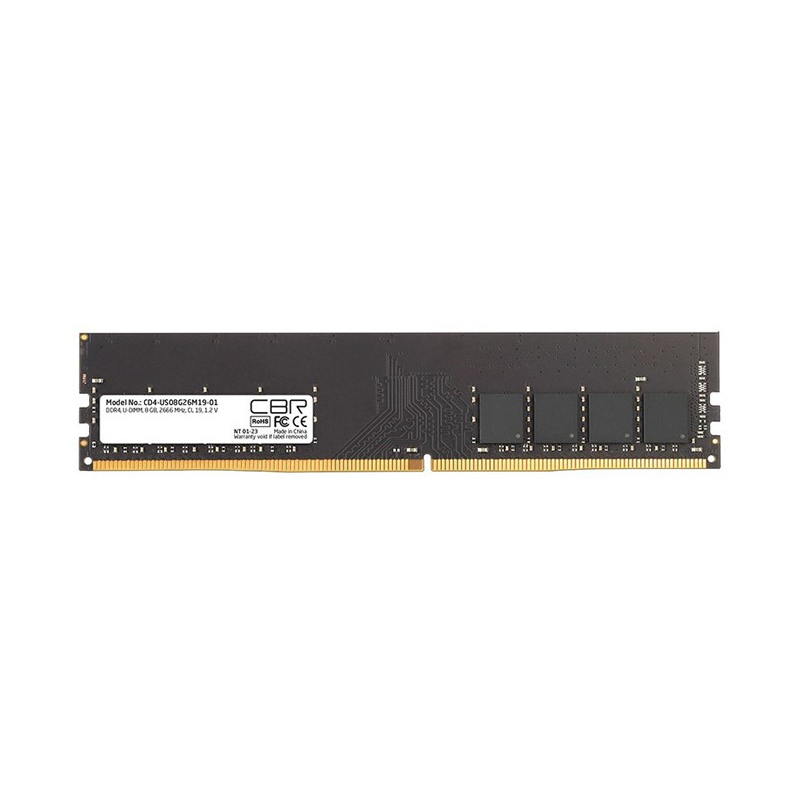 

Память DDR4 DIMM 32Gb, 2666MHz, CL19, 1.2V, CBR (CD4-US32G26M19-01) Retail, CD4-US32G26M19-01