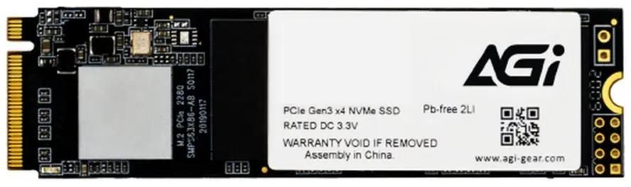 

Твердотельный накопитель (SSD) AGI 4Tb AI298 AGI4T0GIMAI298, 2280, M.2, NVMe (AGI4T0GIMAI298) Retail, AGI4T0GIMAI298