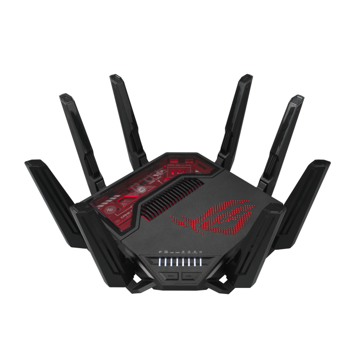 Wi-Fi роутер ASUS ROG Rapture GT-BE19000, до 18.7 Гбит/с (GT-BE19000)