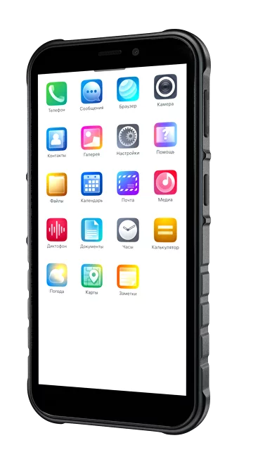 Смартфон F+ R570E 4Gb/64Gb черный