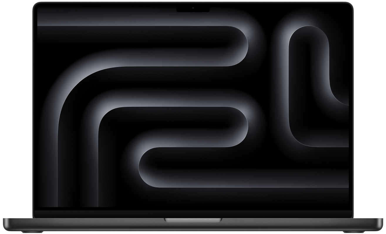 

Ноутбук Apple MacBook Pro 16.2" 3456x2234, Apple M4 Max, 36Gb RAM, 1Tb SSD, MacOS, черный космос (MX303ZP/A) Английская клавиатура!, Требуется переходник EU