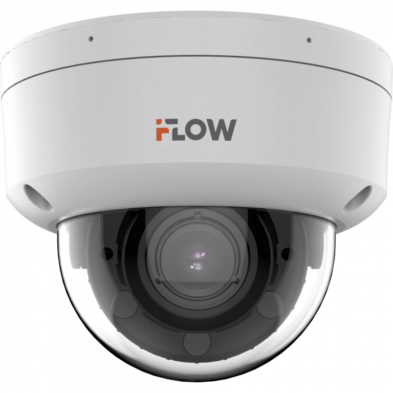 

IP-камера iFlow F-IC-2722C2MSZ4 2.8 мм - 12 мм, уличная, купольная, 2 Мпикс, CMOS, до 1920x1080, до 25 кадров/с, LED/ИК подсветка 40м, POE, -40 °C/+60 °C, белый (311329083), F-IC-2722C2MSZ4