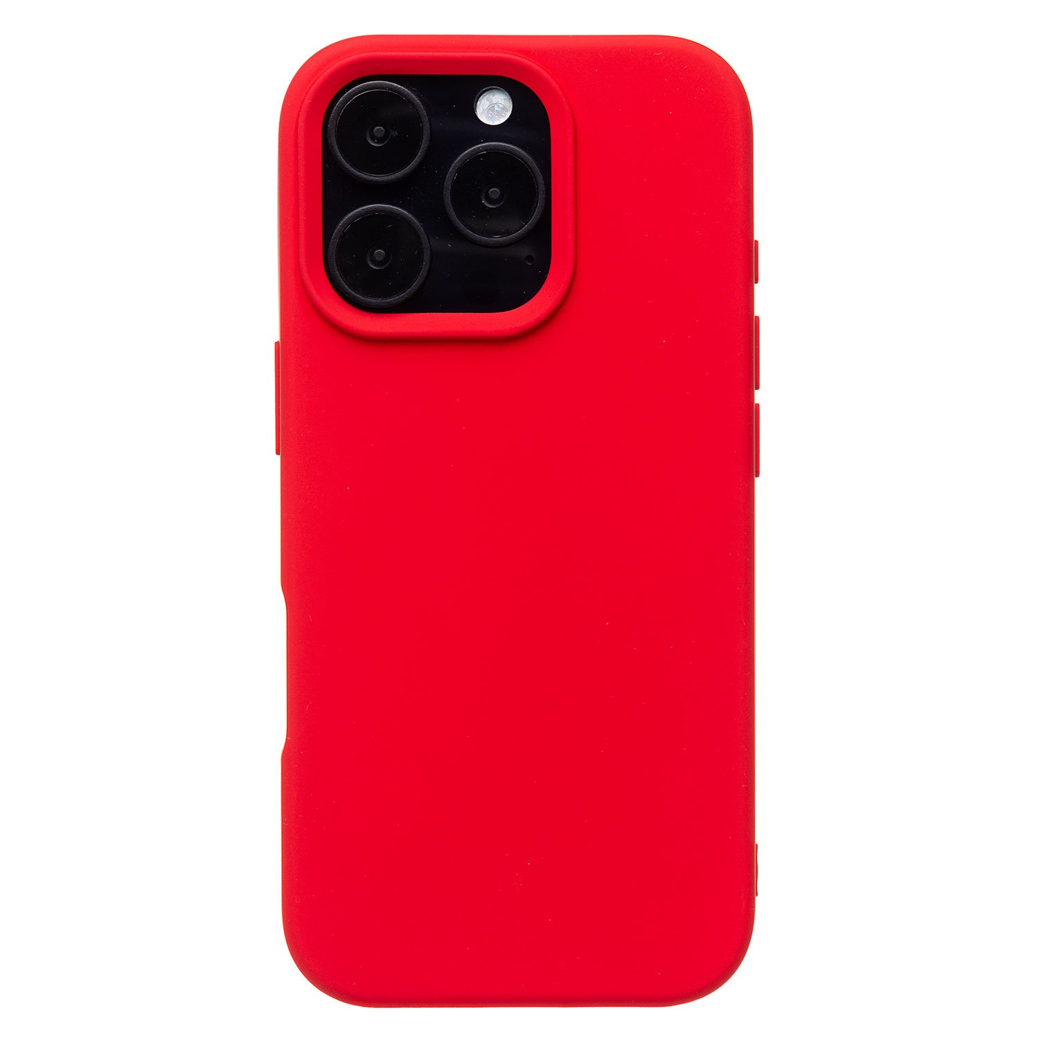 

Чехол-накладка Activ Full Original Design для смартфона Apple iPhone 16 Pro, силикон, красный (234479)