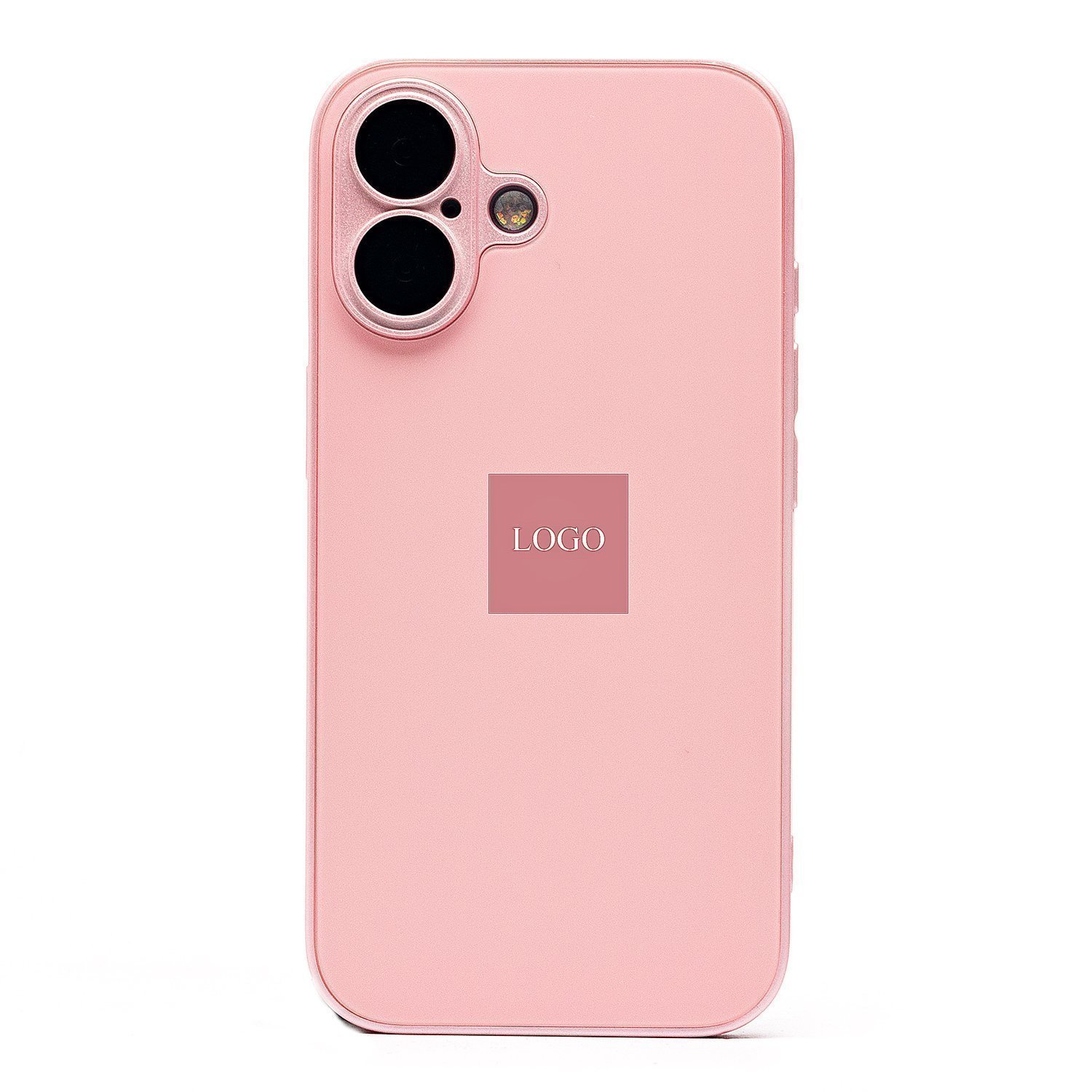 

Чехол-накладка ORG SM021 SafeMag для смартфона Apple iPhone 16, силикон, светло-розовый (234581)