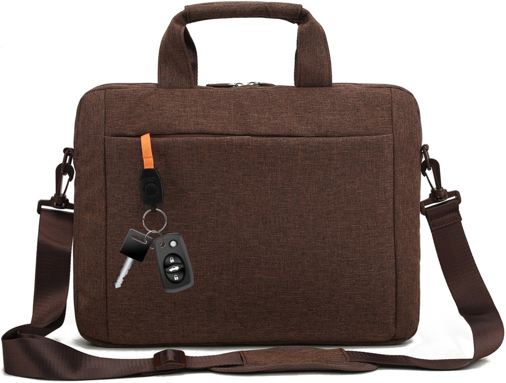 Сумка для ноутбука 14" Lamark L224, коричневый