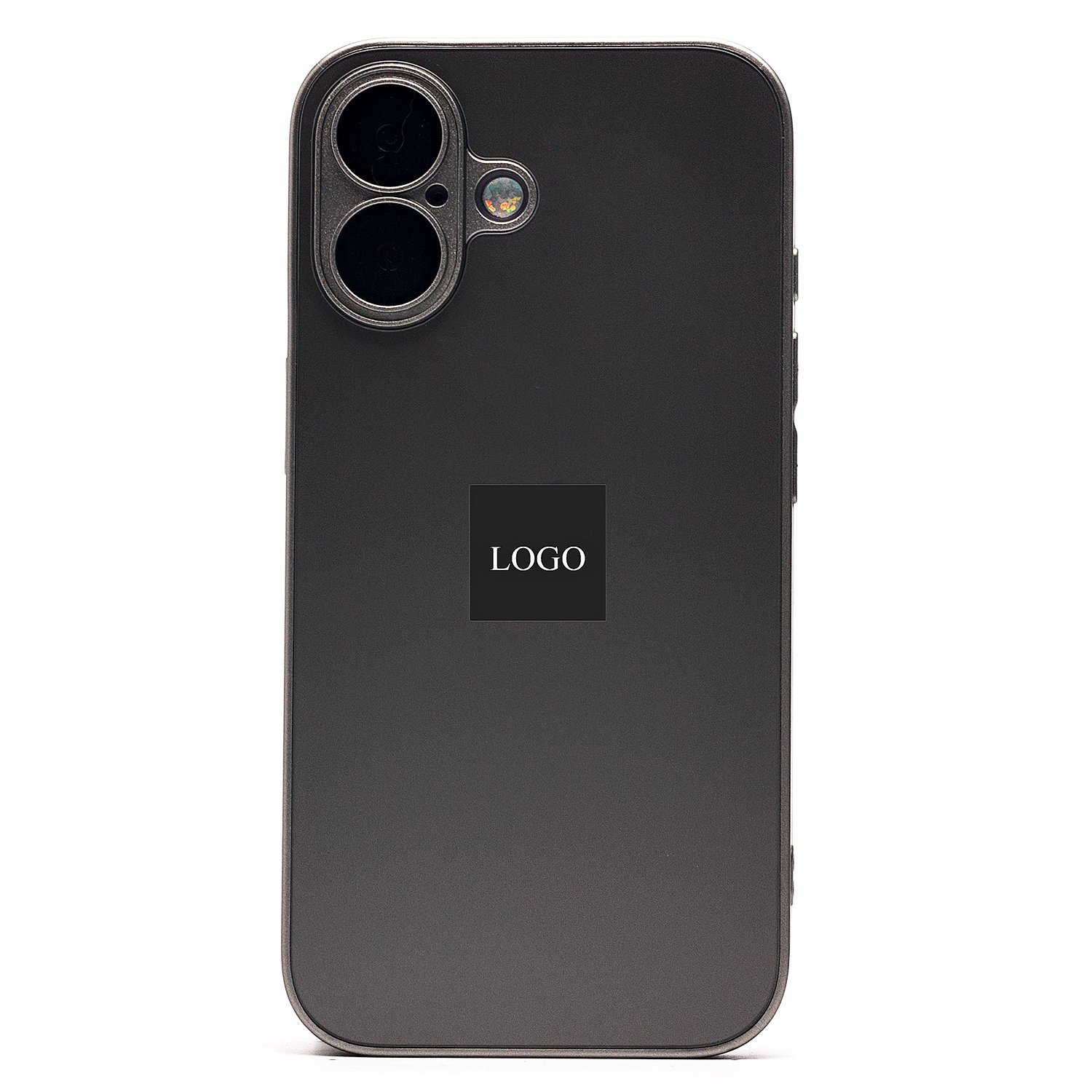 

Чехол-накладка ORG SM021 SafeMag для смартфона Apple iPhone 16, силикон, титановый (234582)