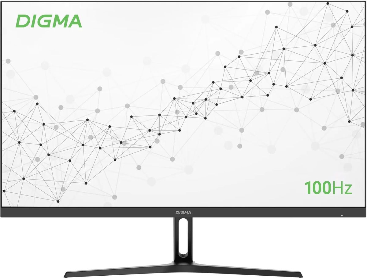 

Монитор 23.8" Digma Progress 24P305F IPS, 1920x1080 (16:9), 250кд/м2, 100 Гц, 5 мс, 178°/178°, VGA, HDMI, черный (DM24SB09), 24P305F