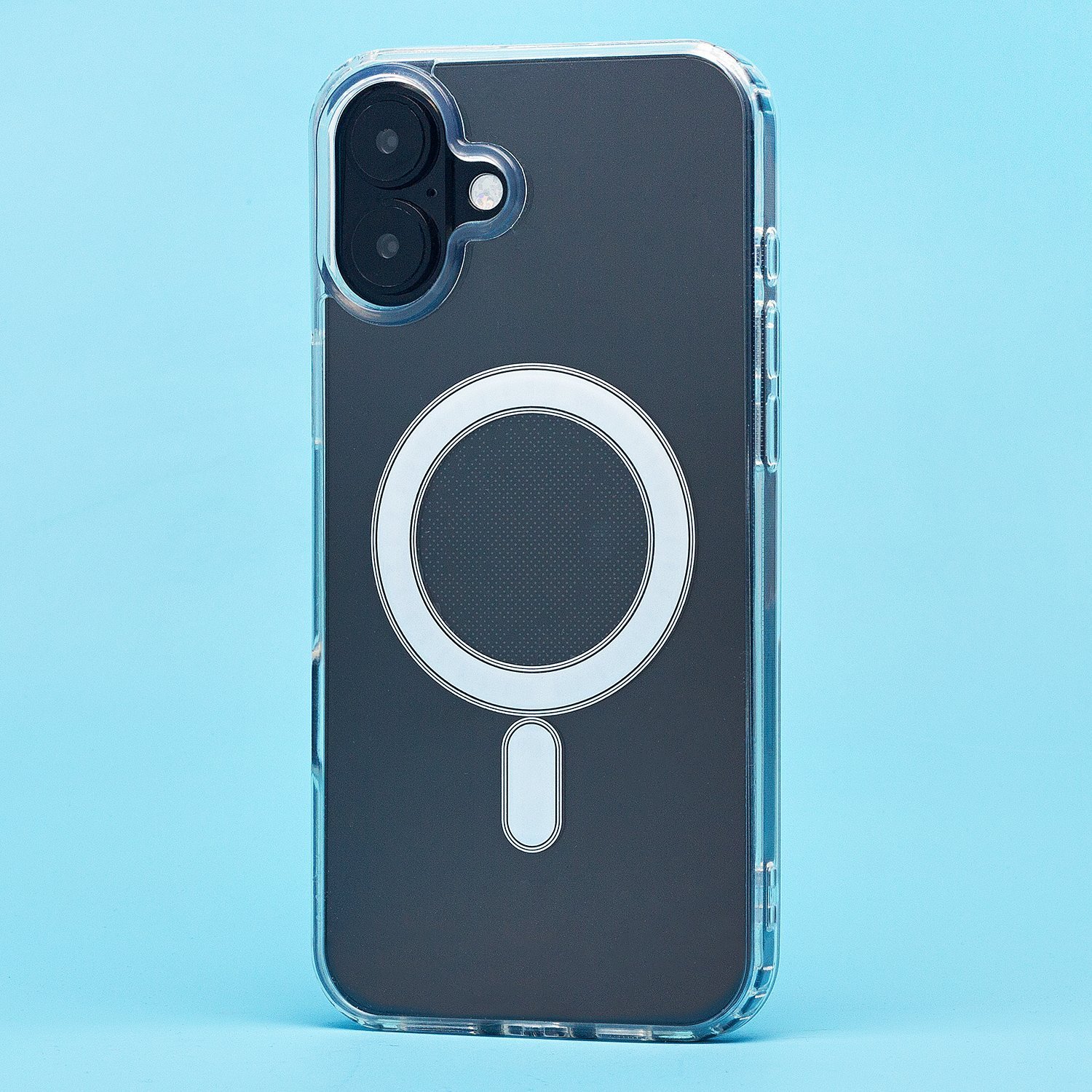 

Чехол-накладка Activ SM006 SafeMag для смартфона Apple iPhone 16 Plus, силикон, прозрачный (234514)